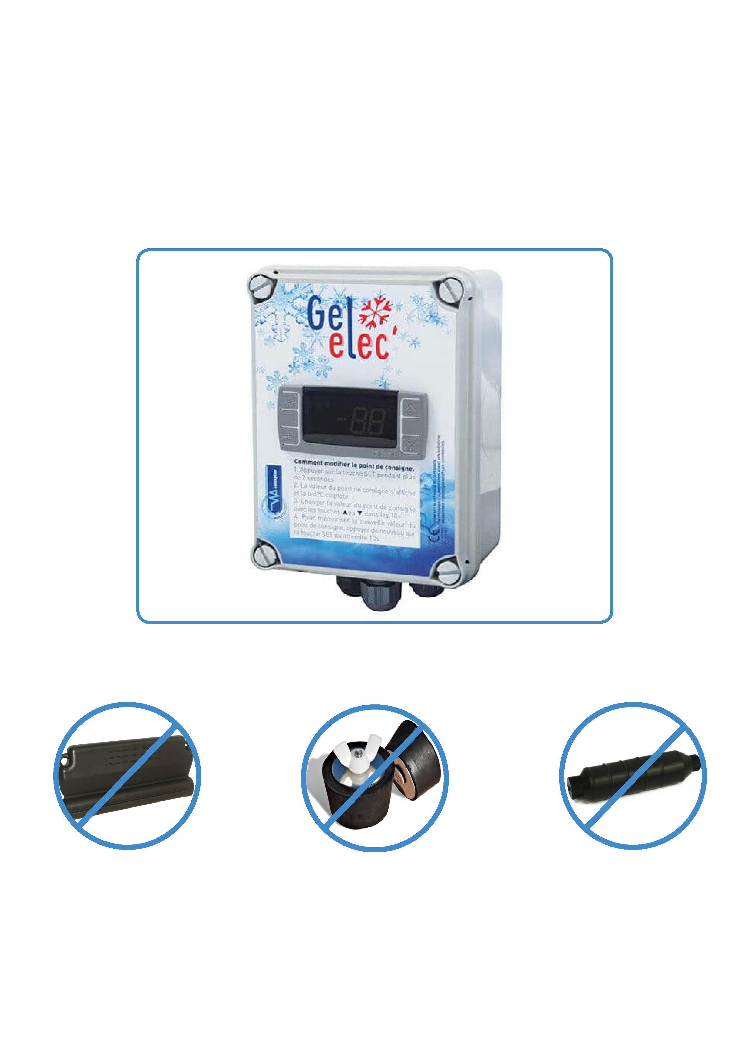 Coffret hors gel GEL'ELEC - Protection automatique contre le gel